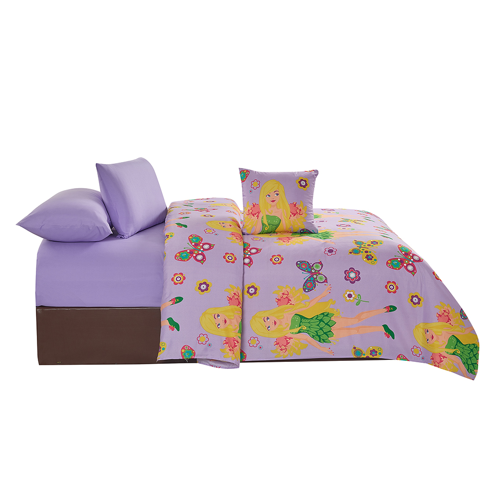 Rotacijski tiskani udoban dječji comforter 4pcs