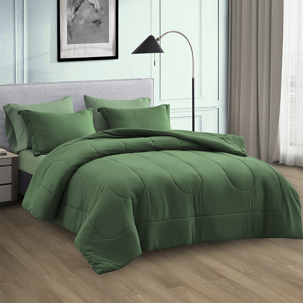 99,99% Poliester Solid Color Comforter 7 dijelova set